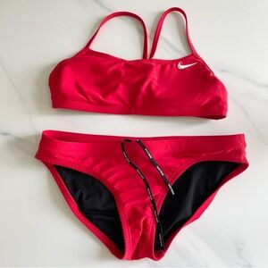 Nike bikini swimwear red small